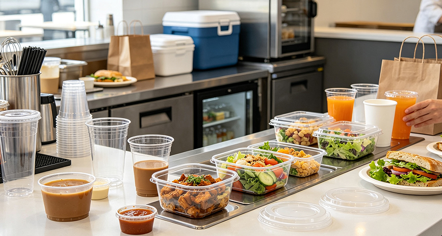 Servicio de comida y comida para llevar