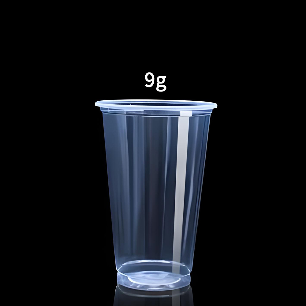 Taza termoformada de PP de 12 oz de alta claridad