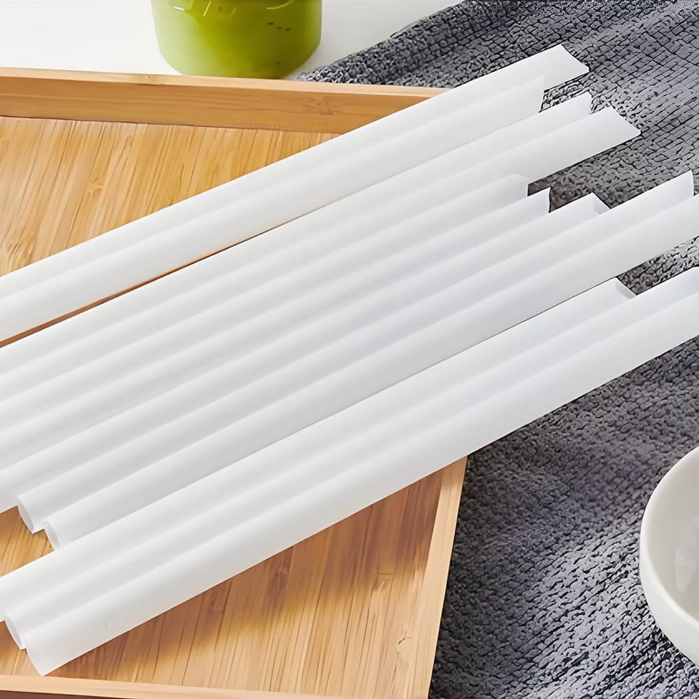 Embalaje biodegradable de paja Boba ancha PLA