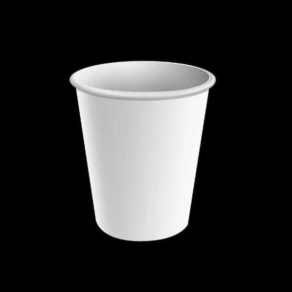 Taza de papel de pared única para bebidas frías